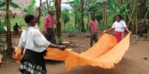 barkcloth making